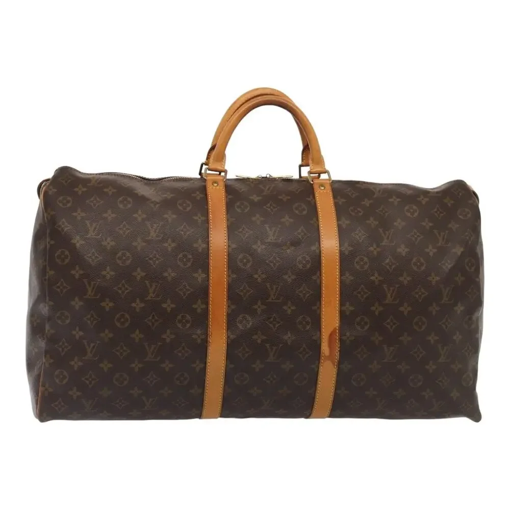 LOUIS VUITTON Monogram Keepall 60 Boston Bag M41422